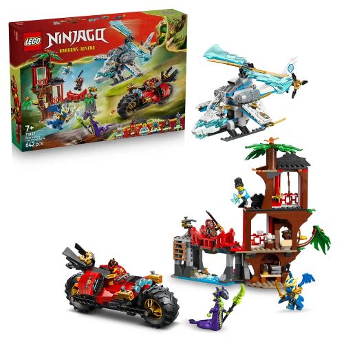 LEGO® NINJAGO® 71857 Nindzsajárművek csatája a lombháznál
