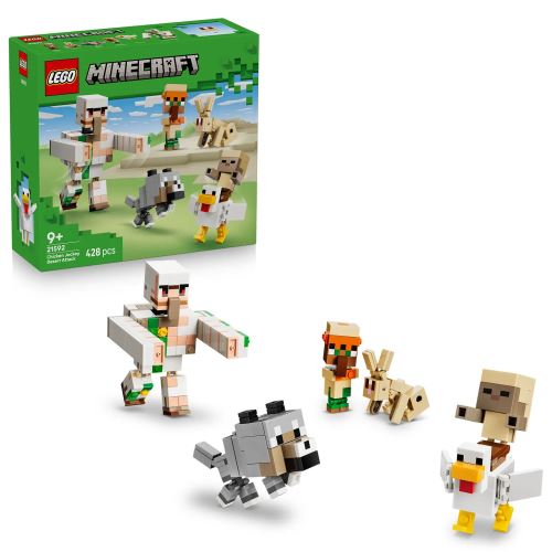 LEGO® Minecraft® Csirkezsoké, támadás a sivatagban játék 21592