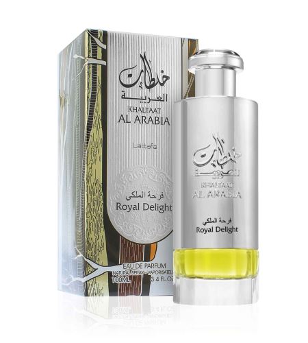 Lattafa Khaltaat Al Arabia Royal Delight Silver Eau de Parfum férfiaknak 100 ml