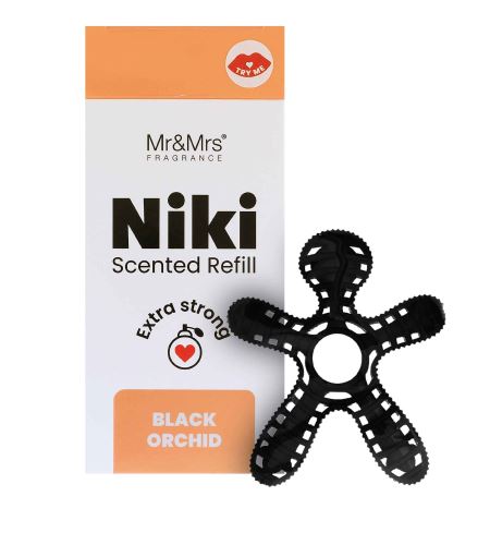 Mr&Mrs Fragrance Niki Black Orchid utántöltő illat autóba