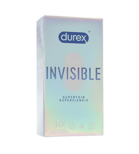 Durex Invisible Regular Fit óvszerek 10 db