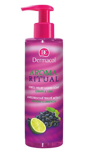 Dermacol Aroma Ritual Liquid Soap Grape&Lime ápolás kézre nőknek 250 ml