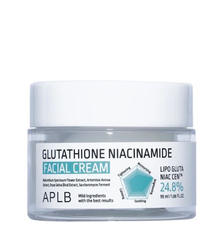 APLB Glutathione Niacinamide Facial Cream bőrfényesítő krém 55 ml