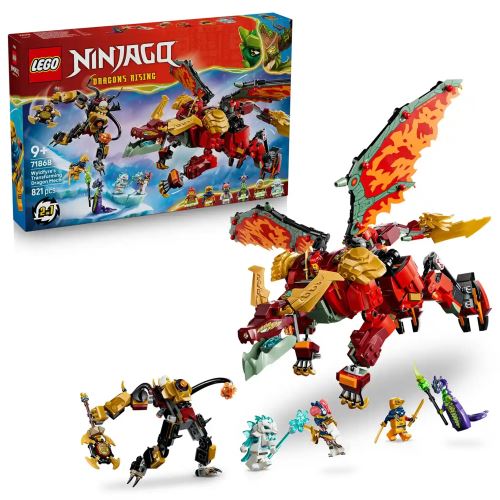 LEGO® NINJAGO® Wyldfyre átalakuló sárkányrobotja 71868