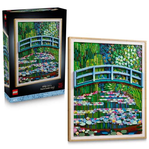 LEGO® Art Claude Monet – Híd a vízililiomos tó felett 31220