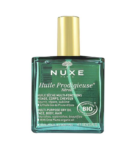 Nuxe Bio Huile Prodigieuse Néroli multifunkcionális száraz olaj arcra, testre és hajra 100 ml