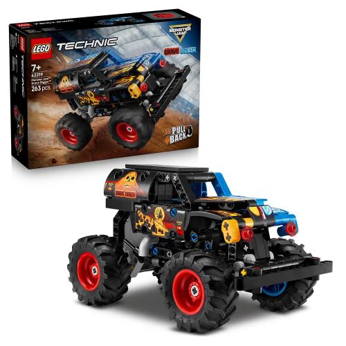 LEGO® Technic 42219 Monster Jam™ Grave Digger™ tűz és jég