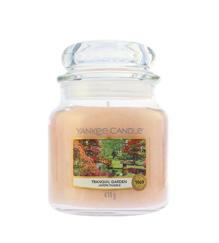 Yankee Candle Tranquil Garden illatos gyertya 411 g