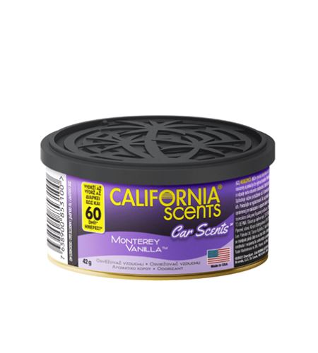 California Scents Car Scents Monterey Vanilla illat autóba 42 g