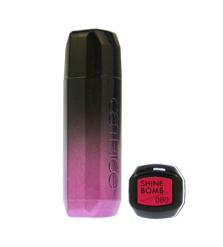 Catrice Shine Bomb hidratáló fényes rúzs 3,5 g 080 Scandalous Pink