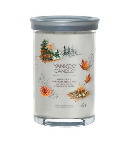 Yankee Candle Woodland Weekend Memories signature tumbler nagy 567 g