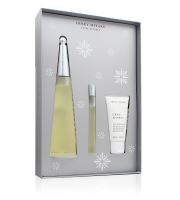 Issey Miyake L'Eau D'Issey ajándék szett nőknek Eau de Toilette 100 ml + Eau de Toilette 10 ml + testápoló tej 50 ml