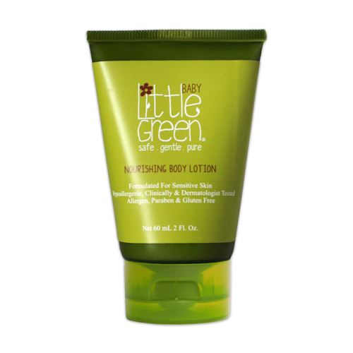 Little Green BABY Nourishing Body Lotion tápláló testápoló tej gyermekeknek 0-3 gyermekeknek