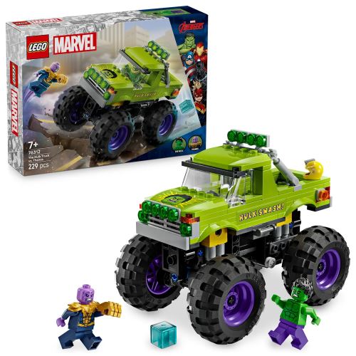 LEGO® ǀ Marvel 76312 Hulk óriási terepjárója vs. Thanos