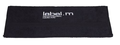 label.m  fekete törülköző Unisex
