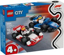 LEGO® City 60464 F1®-es Williams Racing és Haas F1® versenyautók (4)