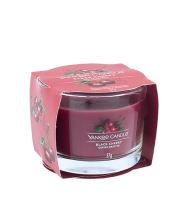 Yankee Candle Black Cherry votív gyertya üvegben 37 g