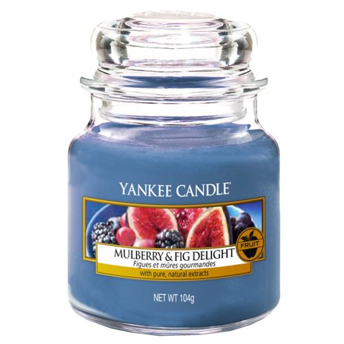 Yankee Candle Mulberry & Fig Delight illatos gyertya 104 g