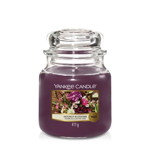 Yankee Candle Moonlit Blossoms illatos gyertya 411 g