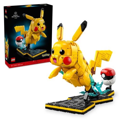 LEGO® Pokémon™ Pikachu és pokélabda építőkészlet, 72152