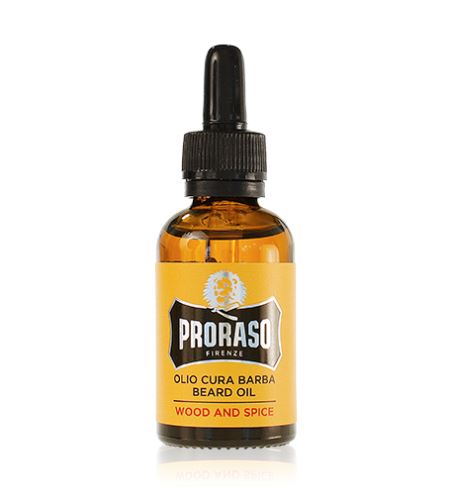 PRORASO Wood And Spice szakállolaj férfiaknak 30 ml