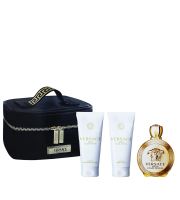 Versace Eros Pour Femme ajándék szett nőknek parfémovaná voda 100 ml + tělové mléko 100 ml + sprchový gel 100 ml + kosmetická taštička