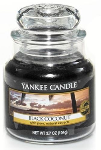 Yankee Candle Black Coconut illatos gyertya 104 g